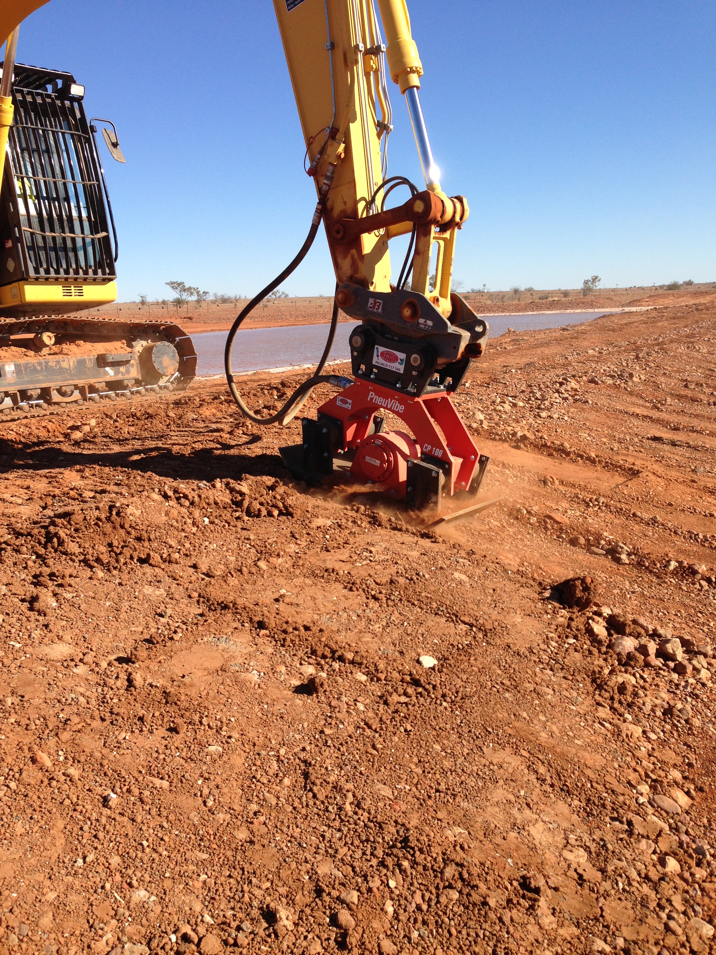  Civil Construction - Backfill Using Plate Compactor 